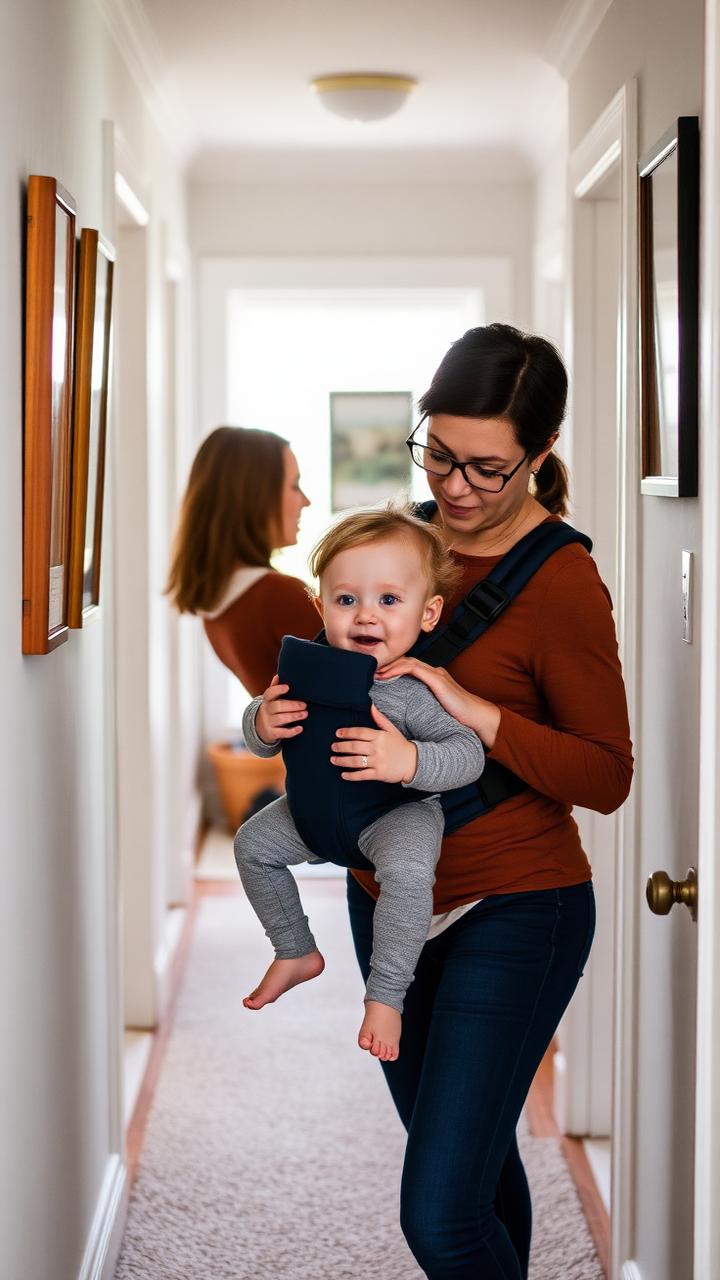 The Okafors using LittleLifts at home